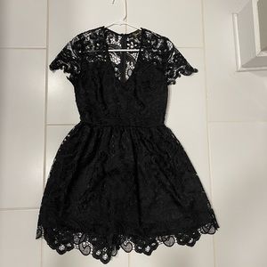 Black Lace Yumi Kim Dress